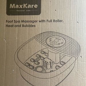 MaxKare foot massager and foot grooming set